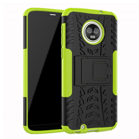 Motorola Moto G6 tyre pattern case - Green