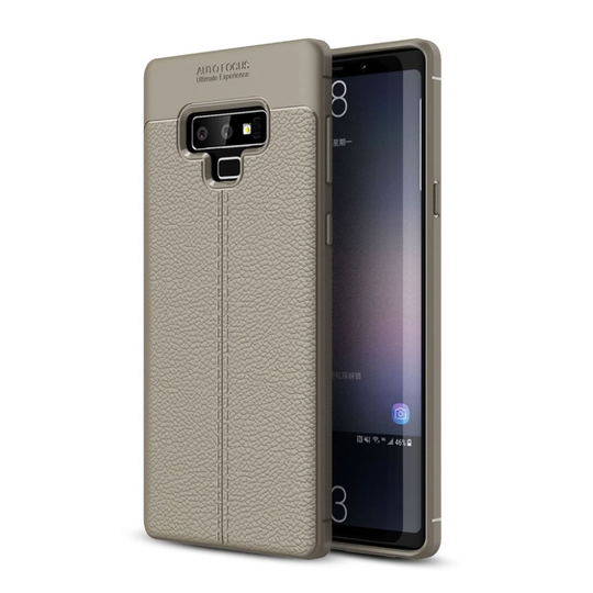 Samsung Galaxy Note9 Liitsihedelmän Jyväinen Pehmeä Muovinen Takasuoja Kuori - Harmaa
