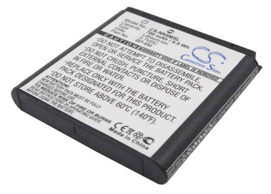 Nokia 3250 3250 XpressMusic 6151 akku 700mAh