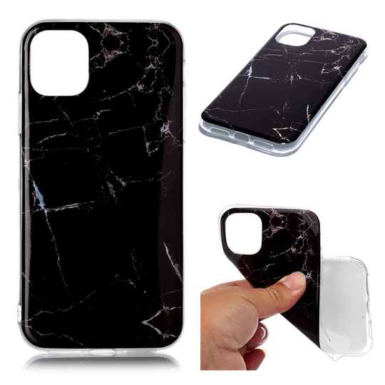Marble iPhone 11 Pro kuoret - Musta
