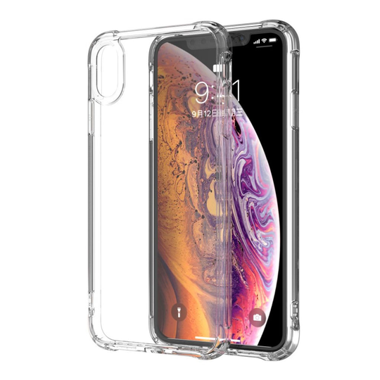 LEEU DESIGN iPhone XS anti-shock case - Transparent