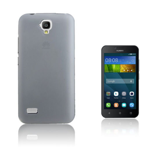 Sund Kaksipuolinen Huurteinen TPU Geeli Kuori Huawei Y5 Y560 Puhelimelle - Valkoinen