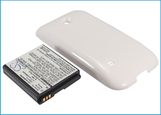 Huawei Sonic Ascend II M865 Akku Laajennetulla valkoisella takakannella Akku 2200 mAh