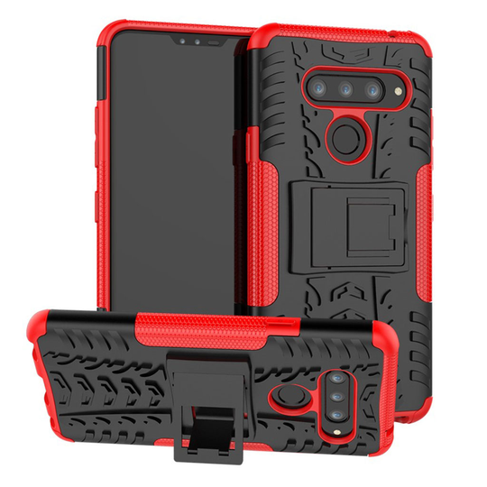 Offroad LG V40 ThinQ kuoret - Punainen