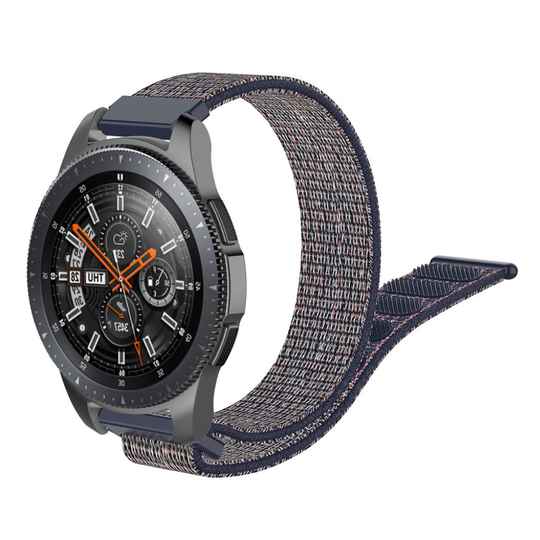 Samsung Galaxy Watch (46mm) 22mm nylon watch band - Blue