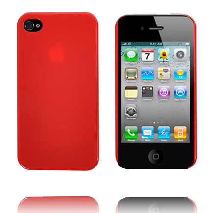 Candy Hard Shell (Punainen) iPhone 4S Suojakuori