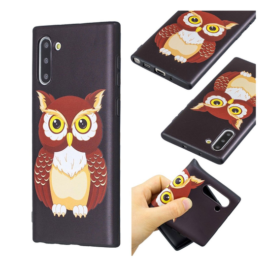 Imagine Samsung Galax Note 10 kuoret - Ruskea Pöllö