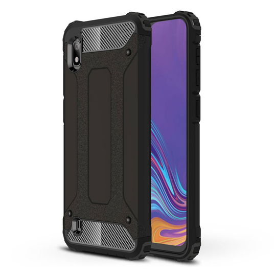 Armour Guard Samsung Galaxy A10 kuoret - Musta