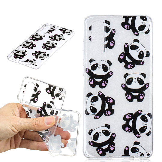 Huawei P30 printtikuosi pehmeä suojakotelo - Panda