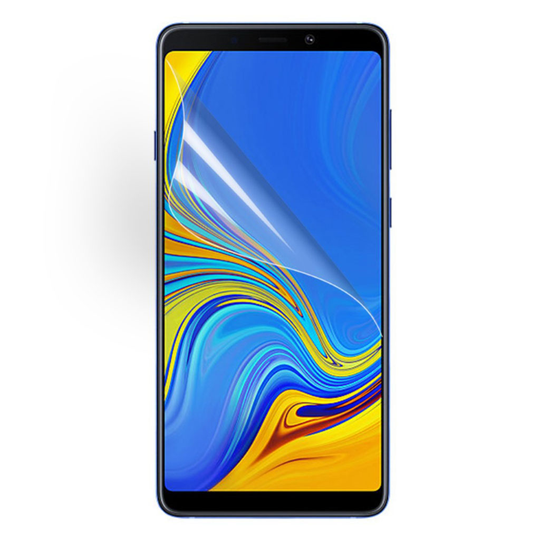 Samsung Galaxy A9 (2018) LCD kirkas HD pehmeä silikooni suojaava näyttö kalvo - Transparentti