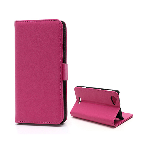Wall Street (Pinkki) Sony Xperia L Nahkakotelo
