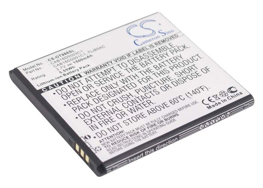 Alcatel AK47 One Touch 986 OT-986 akku 1500mAh/5.55Wh