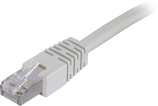 Laitekaapeli, F/UTP Cat6, 30 M, 250 MHz, Delta-sertifioitu, LSZH, Harmaa