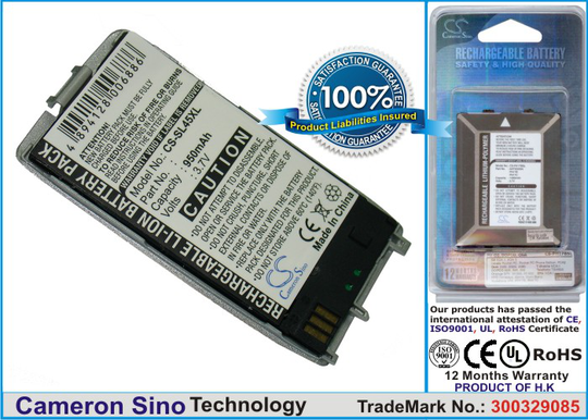 Siemens / Benq SL42 SL45 SL45i 6688 SL45 6686 akku 950 mAh
