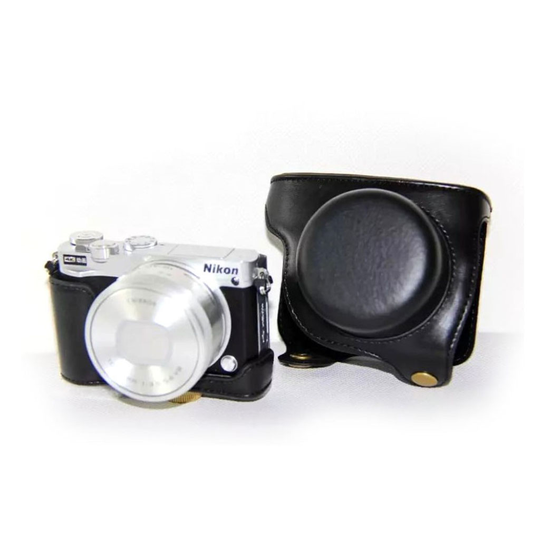 Nikon 1 J5 moderni suojakotelo - Musta