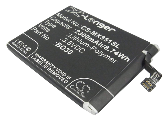 MeiZu M055 M351 M353 akku 2300mAh