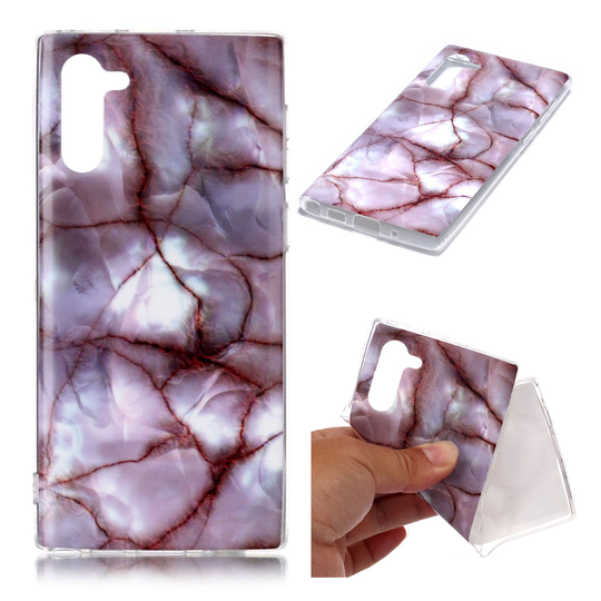 Marble Samsung Galaxy Note 10 kuoret - Veiny Rose Marble
