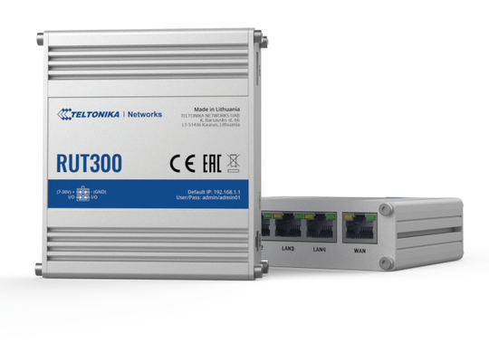 RUT300 5x10/100 Mbps Ports