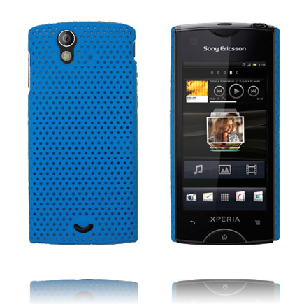Atomic (Vaaleansininen) Sony Ericsson Xperia Ray Suojakuori