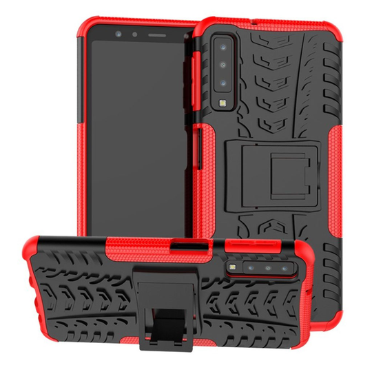 Offroad Samsung Galaxy A7 (2018) kuoret - Punainen