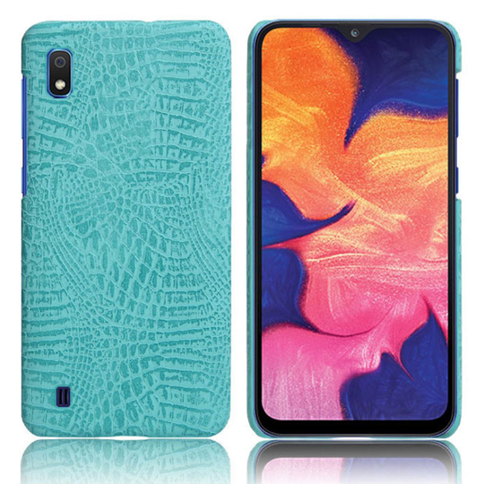 Croco Samsung Galaxy A10 kuoret - Syaani