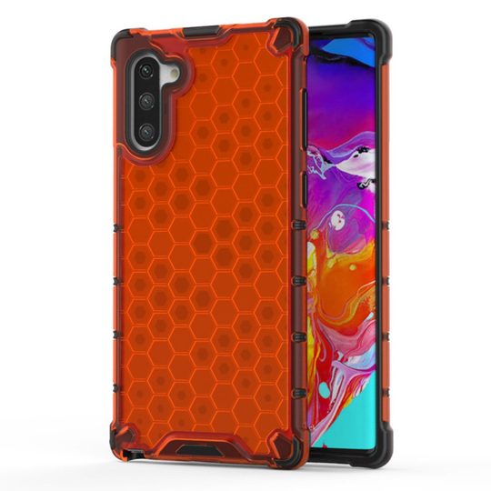 Bofink Honeycomb Samsung Galaxy Note 10 kuoret - Punainen