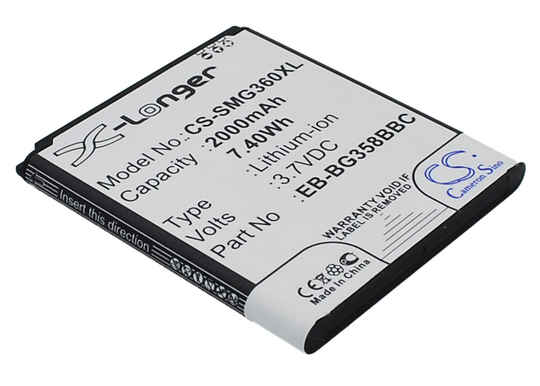 Samsung Galaxy Core Lite 4G TD-LTE SM-G3556 SM-G3586H akku 2000 mAh