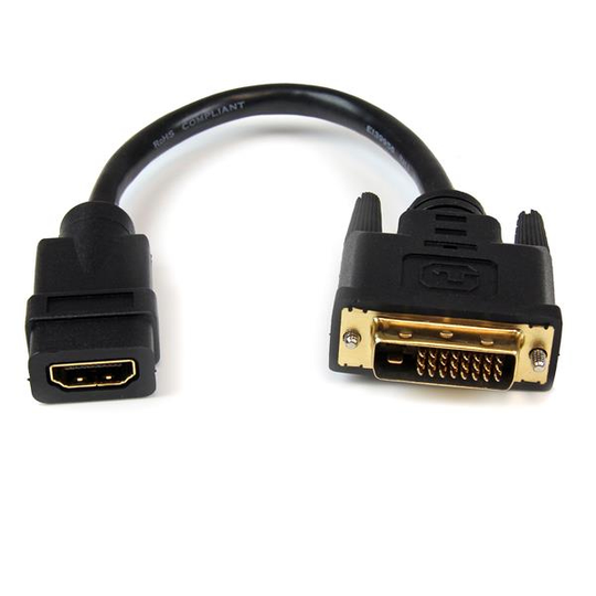 STARTECH HDMI To DVI-D Adapter - F/M