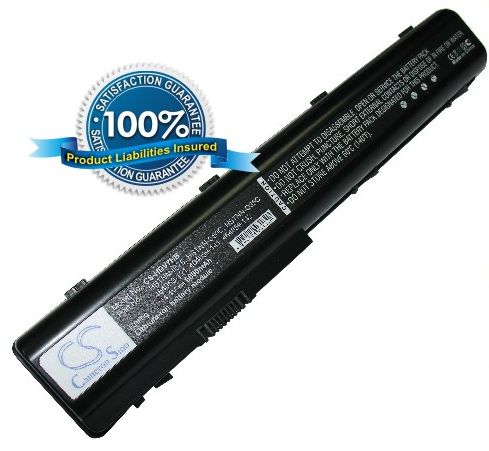 HP Pavilion dv7 Pavilion HDX akku 6600 mAh Musta