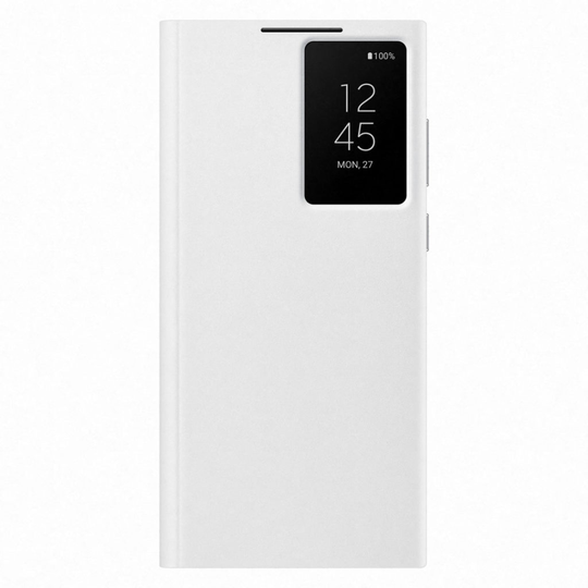 SAMSUNG SMART CLEAR VIEW COVER S22 ULTRA WHITE