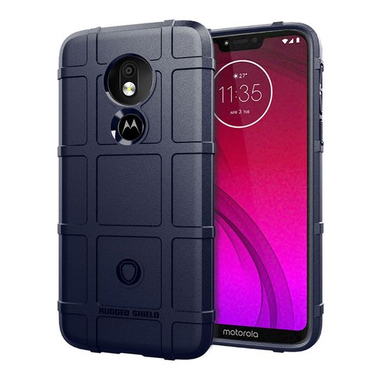 Motorola Moto G7 Power anti-shock case - Blue