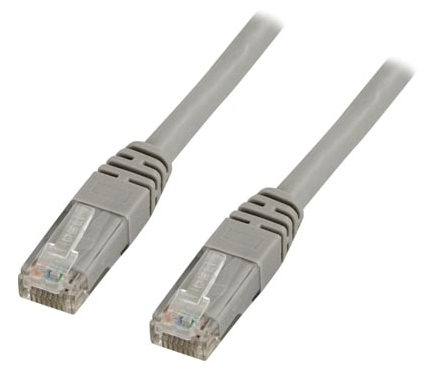U/UTP Cat6 Laitekaapeli, 10m, 250MHz, Delta-sertifioitu, LSZH, Harmaa