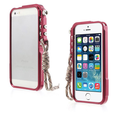 Premium (Punainen) iPhone 6 Metallinen Bumper