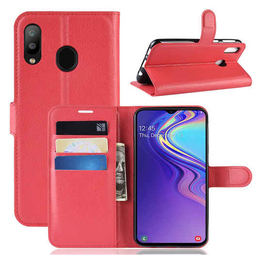 Classic Samsung Galaxy M20 kotelot - Punainen