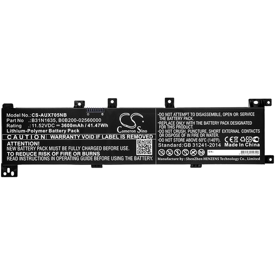Asus Vivobook 17 / Vivobook 17 Pro Akku 3600mAh