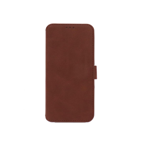 NovaNL Bookcase Volume 1.0 suojakotelo Samsung Galaxy M10 - ruskea
