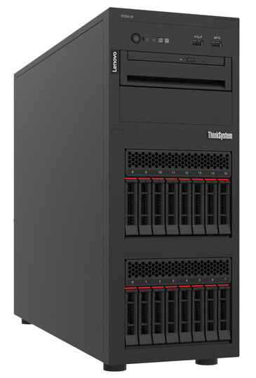 LENOVO THINKSYSTEM ST250 V2 E-2356G 6C 3.2GHZ, 16GB, SW RAID, 750W