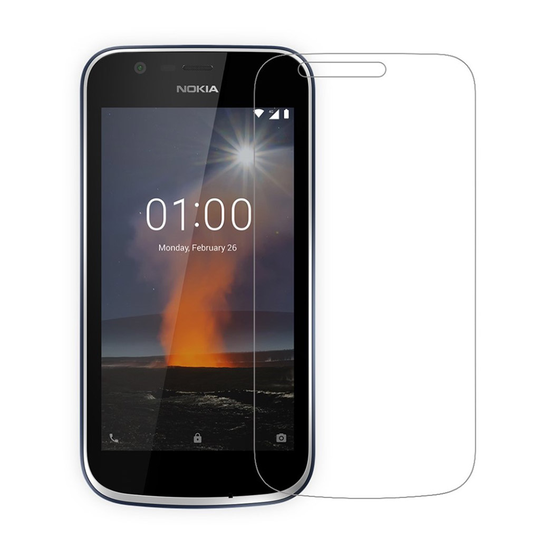 Nokia 1 lasinen näytönsuoja