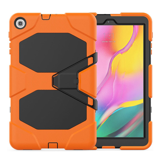 Samsung Galaxy Tab A 10.1 (2019) silicone combo case - Orange
