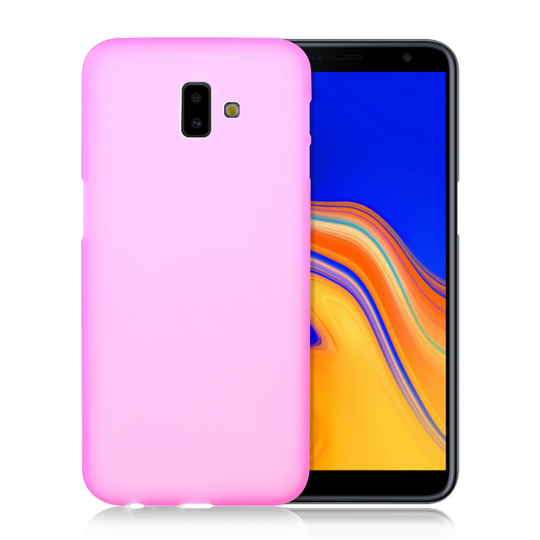 Samsung Galaxy J6 Plus (2018) matta pintainen silikooni takasuoja kuori - Ruusu