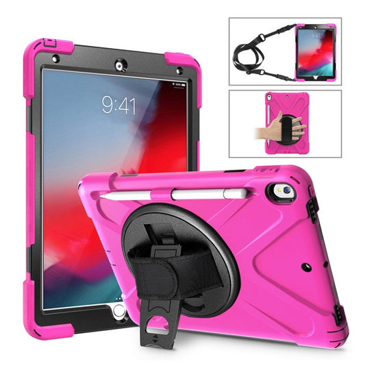 iPad Air (2019) 360 X-shape combo case - Rose