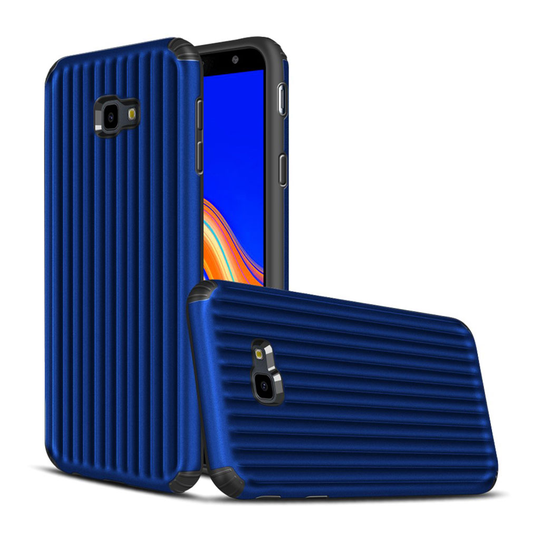 Samsung Galaxy J4 Plus (2018) suitcase hybrid case - Dark Blue