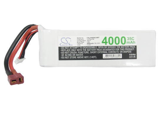 Li-Po akku 4000mAh 14 8V 35C