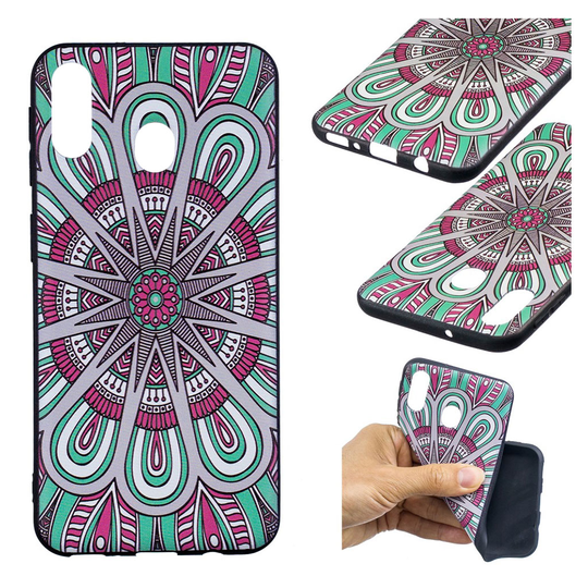 Imagine Samsung Galaxy M20 kuoret - Symmetrinen Kuvio