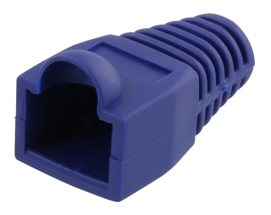 RJ45 Liitinsuoja, 6,8mm Halkaisija, Sininen, 20 Kpl