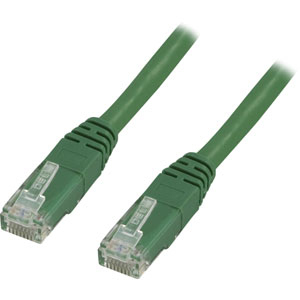 U/UTP Cat6 Laitekaapeli, 2m, 250MHz, Delta-sertifioitu, LSZH, Vihreä