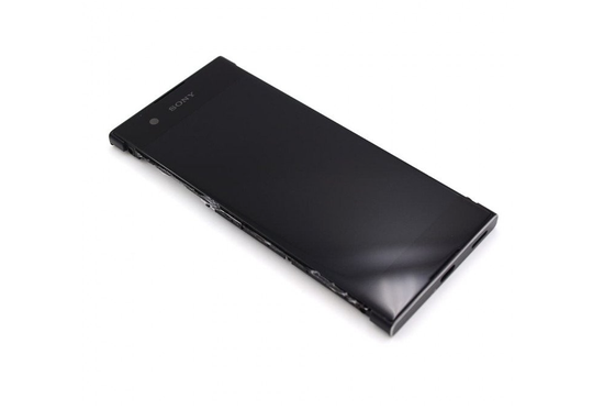 Sony Xperia XA1 Kosketusnäyttö rungolla - Musta
