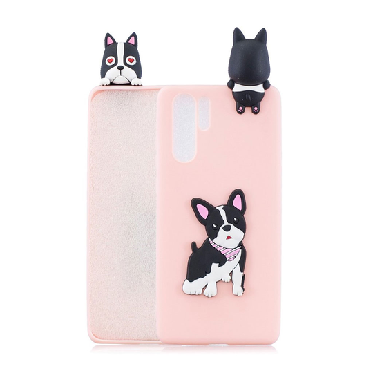 Huawei P30 Pro 3D kuvio pehmeä suojakotelo - Koira