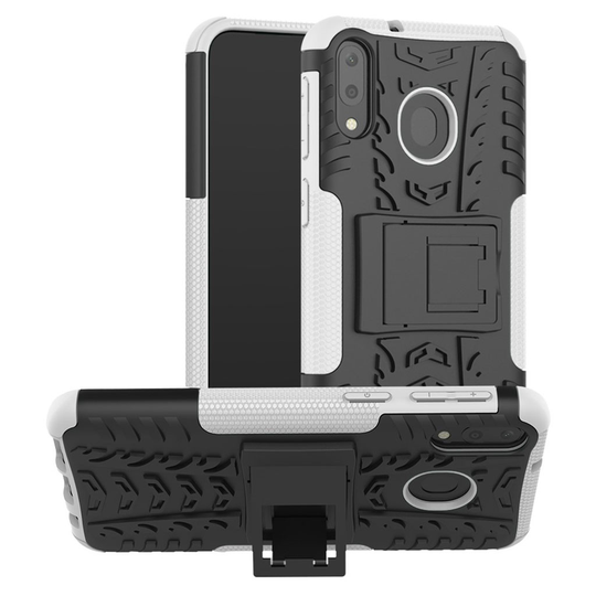 Offroad Samsung Galaxy M20 kuoret - Valkoinen