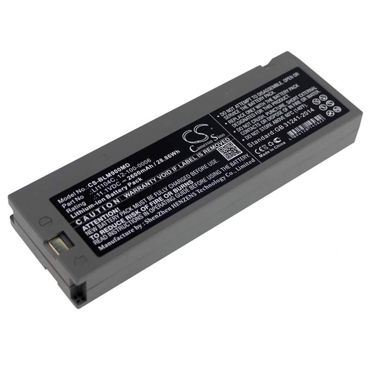 Biolight M66 M8000 M9000 akku 2600mAh